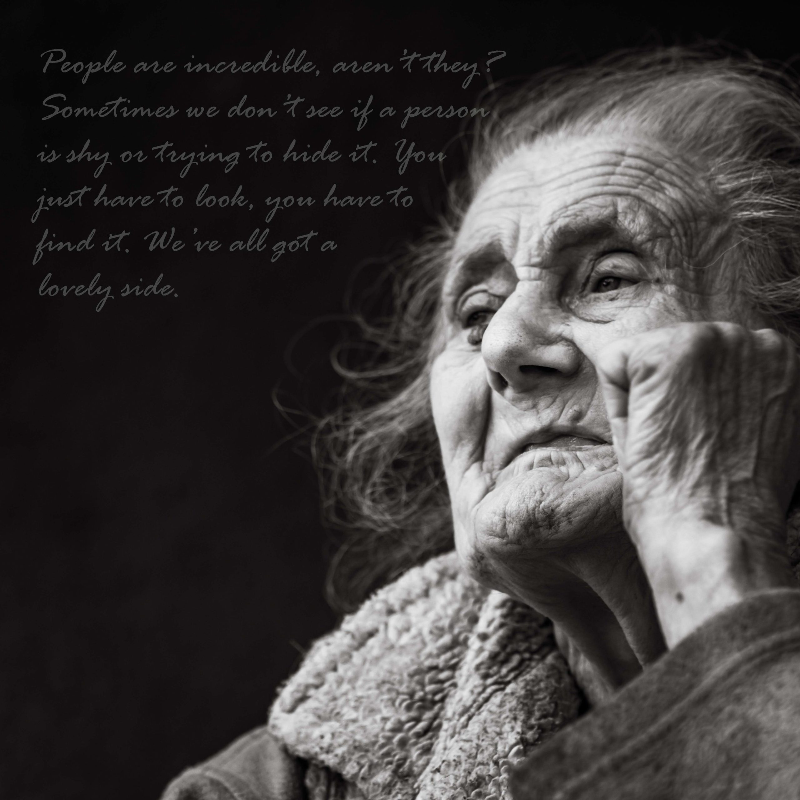 Verbatim theatre and aging well